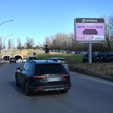 Spazio pubblicità affissione 4x3 su strada a Bologna